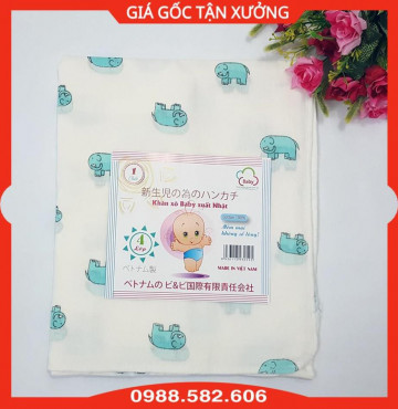 Khăn Tắm Hoa 4 Lớp Dày Dặn Mềm Mại, Thấm Hút Tốt Cho Bé